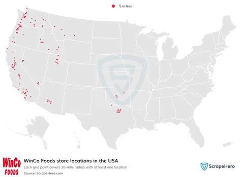 Number of WinCo Foods locations in the USA in 2026 | ScrapeHero