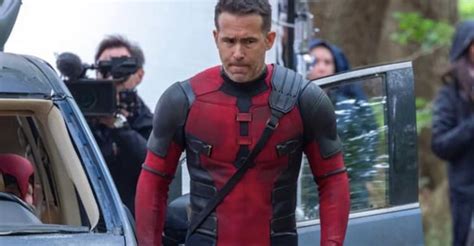 Deadpool 3 Set Photos First Look At Ryan Reynolds In Costume