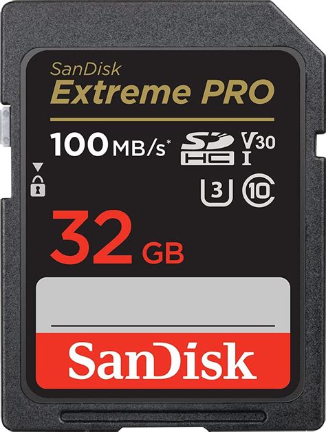 La Tarjeta De Memoria Sandisk Sd Extreme Pro Uhs I De 32 Gb Funciona