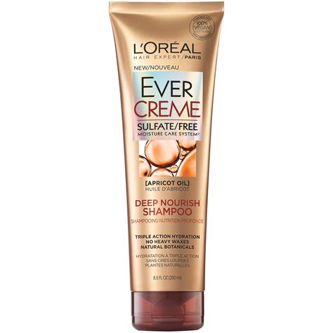 L'Oreal Paris Ever Creme Sulfate Free Smooth Care System Deep Nourish ...