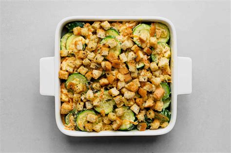 Zucchini And Stuffing Casserole Recipe