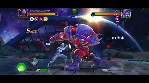 Mcoc White Tiger Vs Onslaught War Node 48 Youtube