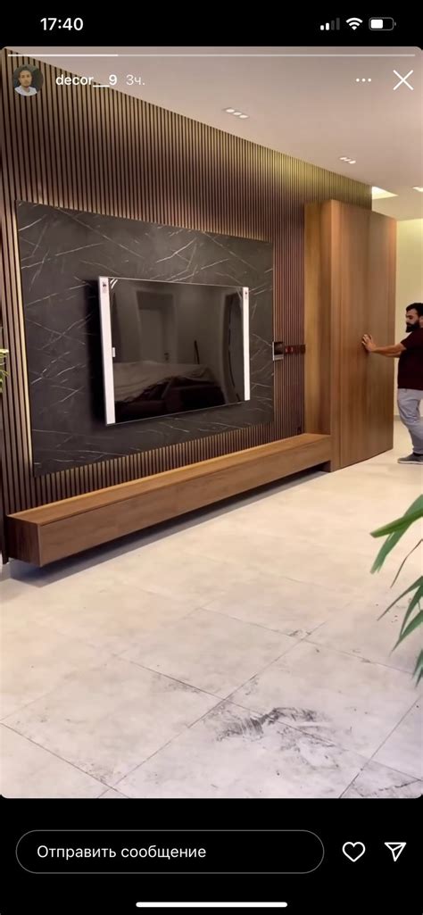 pin  anna   dekor novyi tv wall design tv cabinet design wall decor living room modern