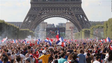 Watch Fans Celebrate Frances World Cup Victory Cnn Video