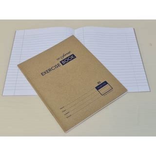 Campap EcoForest F5 50gsm Kraft Cover Exercise Book 80pg 120pg 200pg