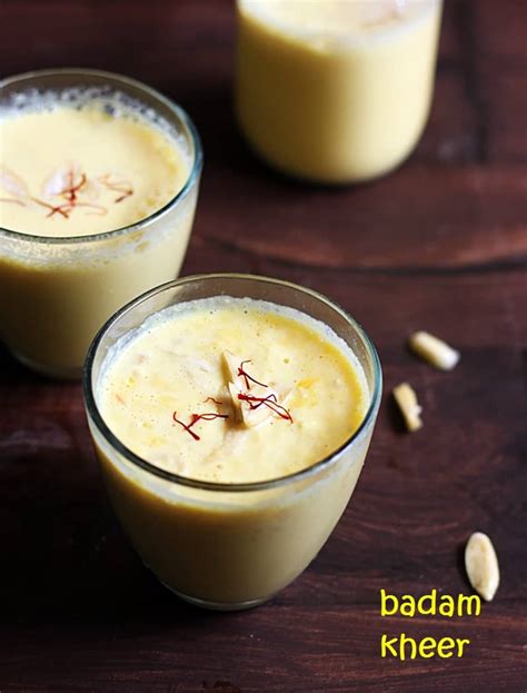 Badam Kheer Recipe How To Make Badam Kheer Badam Payasam