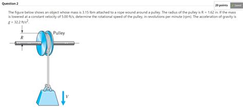 Solved The Figure Below Shows An Object Whose Mass Is Chegg