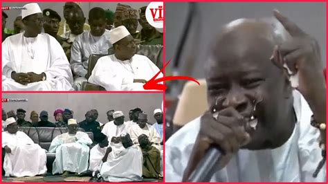 TIVAOUNE Incroyable Serigne Mansour Sy Djamil Fond En Larmes Devant