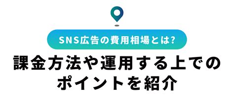 Sns広告の費用相場とは？課金方法や運用する上でのポイントを紹介 Mite Kuru ミテクル