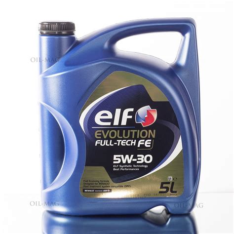 Olej Silnikowy Elf Evolution Full Tech Fe 5w30 5l Oil Mag