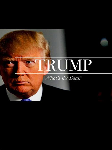 Trump Whats The Deal Película 1991 Tráiler Resumen Reparto Y