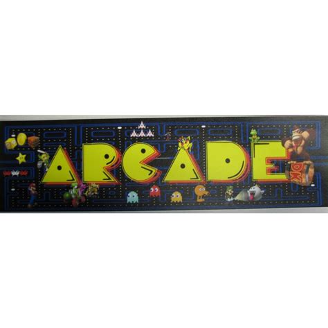 Arcade Classics Blue Marquee Bargain Bin 23875 Inches Wide X 4875