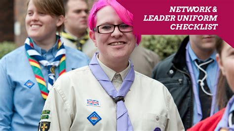 Leaders And Network Scout Uniform Checklist Youtube