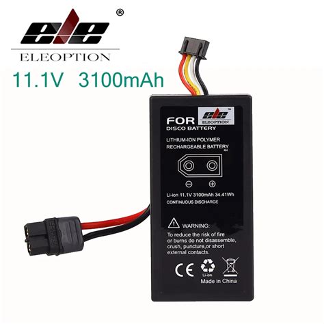 Ele Eleoption V Mah Rechargeable Battery For Uav Parrot Disco