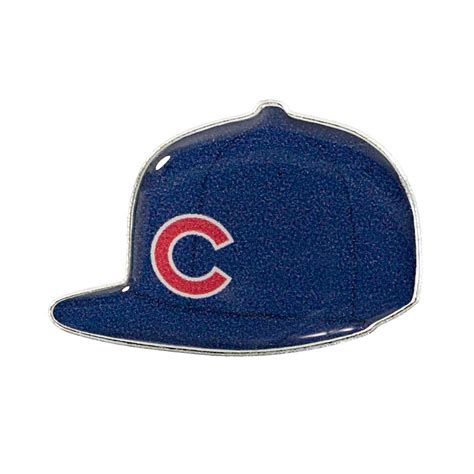 Chicago Cubs Home Cap Souvenir Pin Wrigleyville Sports