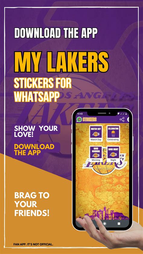 My LA Lakers Stickers WhatsApp APK for Android Download