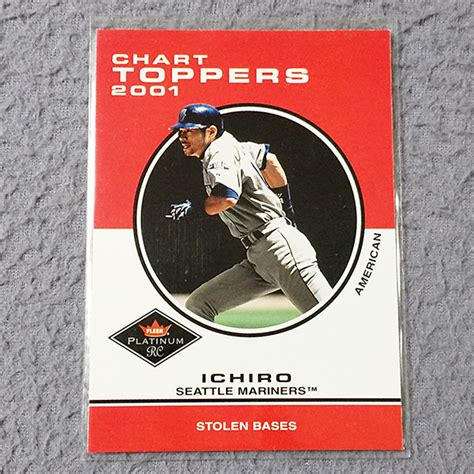 Yahooオークション イチロー Ichiro Fleer 2001 Platinum ルーキー