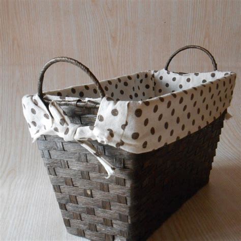 Wicker Basket Liners Etsy