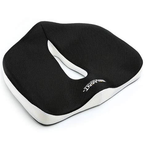 Buy Orthopedic Seat Cushion With Memory Foam Support For Lower Back Pain Lumbar Tail Coccyx