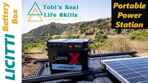 Licitti Battery Box Portable Powersolar Generator Flexibility And Beginner Friendly Again