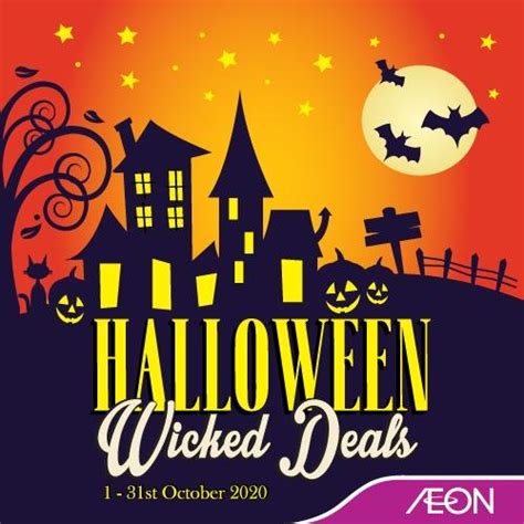 AEON Halloween Wicked Deals Promotion (1 October 2020 - 31 October 2020)