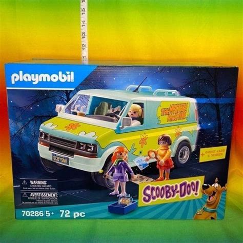 Playmobil Scooby Doo Mystery Machine Scooby Doo Maquina Del Misterio