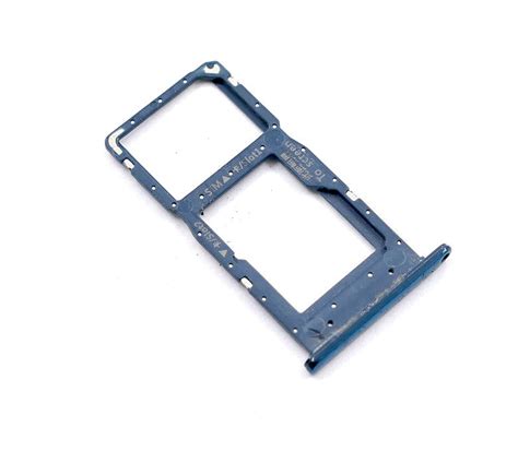 Porta Tarjeta Sim Y Sd Huawei P Smart Pot Lx A Azul Original