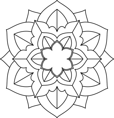 Mandala Fácil 04