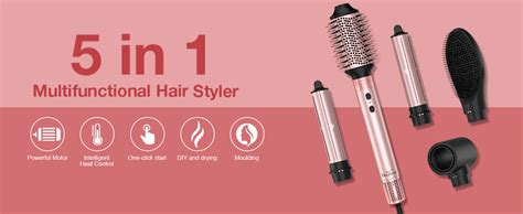 Brightup Air Styler Hair Dryer Brush With 110000 Rpm High Speed Negative Ionic