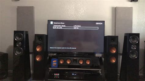 Denon Avr X4400h Settings And Setup Youtube