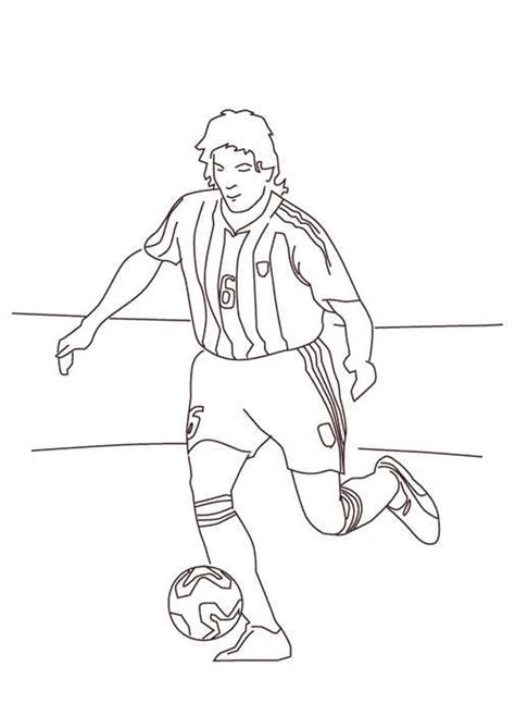 Coloriage Football Colorier Sur Hugolescargot