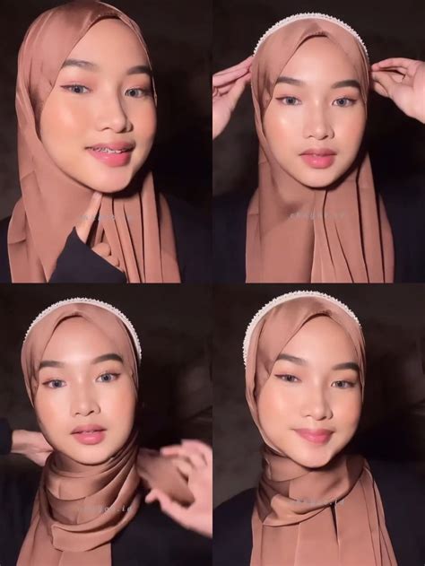 7 Tutorial Hijab Pashmina Berbahan Silk Mudah Dan Rapi