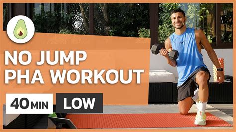 No Jump Workout Stile Pha Minuti Allenamento Completo Cotto Al