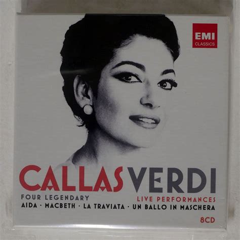 Yahoo Maria Callas Verdi Four Legendary Live