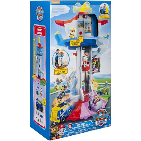 Paw Patrol My Size Lookout Tower Rotating Periscope With Vehicles