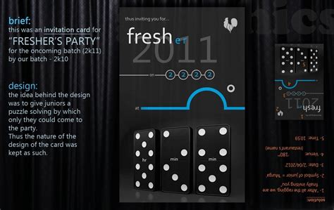 Fresher Party Invitation Quotatio