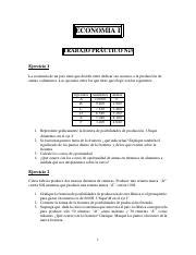 TP 3 pdf ECONOMIA I TRABAJO PRÁCTICO No3 Ejercicio 1 La economía de