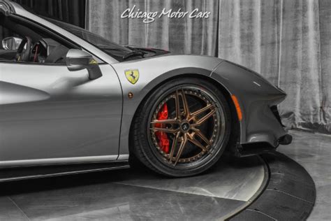 Used Ferrari Pista Spider Convertible Hre Wheels Ipe Exhaust