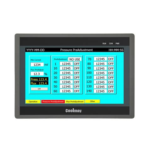 Coolmay Inch Hmi Monitor Touchscreen Plc Controller For Industrial