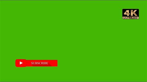 Youtube subscribe button green screen – Artofit