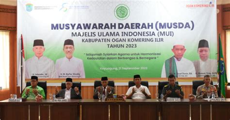 Bupati OKI Ajak MUI Perkuat Kerukunan Umat Beragama Beritamusi