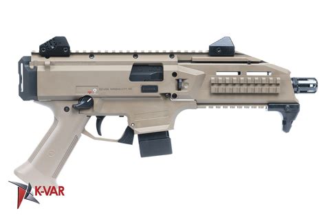 CZ Scorpion EVO 3 S1 9mm Flat Desert Earth Semi Automatic 10 Round