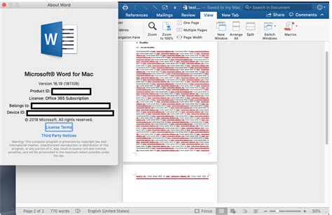 Word For Mac 2016 Version 1619 Broke Formatting And Broke Graphics