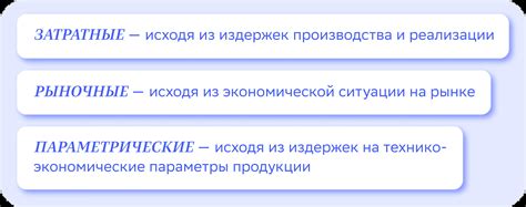 Как формируются цены что такое ценообразование его методы и стратегии — Edutoria Блог