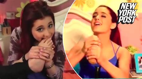 Clips Of Ariana Grande Being Sexualized As A Teen On Victorious Spark Outrage New York Post