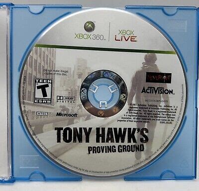 Tony Hawk S Proving Ground Xbox Disc Only Polished Tested