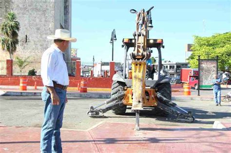 Ya Iniciaron Los Trabajos De Remodelaci N Del Centro De Tizim N