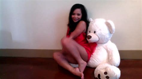 Sexy Brunette Playing Teddy Bear On Webcam XHamster