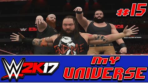 Wwe 2k17 Universe Mode Ep 15 Week 12 Youtube