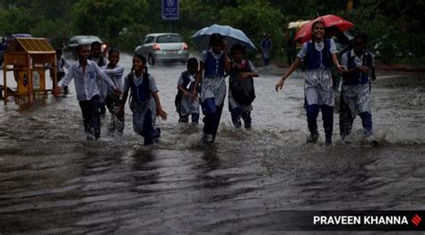 Delhi News Highlights Traffic Snarls Across City As Rain Leads To